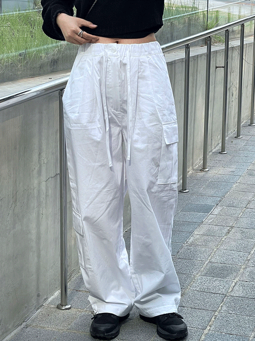 Pocket cargo pants (2color) - 에스유